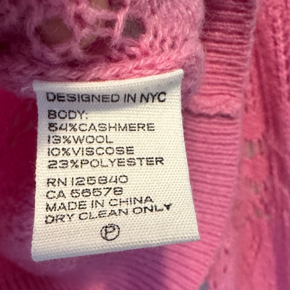 Intermix Oona Hooded Frayed Cashmere-Blend Sweater - Picture 3 of 5